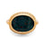 Zolotas vintage bloodstone 18k yellow gold intaglio ring Zolotas