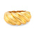 Zolotas 22k yellow gold "Croissant" ring Zolotas