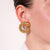 Zolotas vintage 22k yellow gold hoop earrings Zolotas