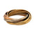 Cartier Paris 18k gold trinity 7 row band Cartier