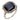 Art Deco French GIA 7.50 carat sapphire diamond 18k white gold ring Jack Weir & Sons