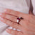 Vintage GIA 2.03 carat Burma ruby diamond platinum ring Jack Weir & Sons