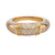 Van Cleef & Arpels French diamond 18k yellow gold "Philippine" ring Van Cleef & Arpels