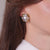 David Webb mabe pearl and diamond 18k yellow gold earrings David Webb