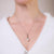 Vintage pearl diamond 18k white gold pendant necklace