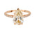 GIA 3.03 carat pear shape diamond 18k rose gold solitaire ring Jack Weir & Sons