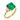 GIA 3.91 carat Colombian emerald diamond 18k yellow gold ring Jack Weir & Sons