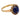 Victorian GIA 4.10 carat cabochon cut no heat sapphire 14k yellow gold ring