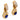 Bvlgari 4.50 carat sapphire diamond 18k yellow gold earrings Bvlgari