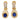 Bvlgari 4.50 carat sapphire diamond 18k yellow gold earrings Bvlgari