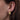 Vintage Chopard diamond 18k yellow gold braided hoop earrings