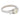 Vintage GIA diamond 14k white gold three stone engagement ring