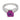 GIA 4.16 carat pink sapphire diamond 14k white gold ring Jack Weir & Sons