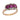 Vintage GIA 1.05 carat Burma no heat pink sapphire 14k yellow gold 3 stone ring
