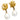 Vintage Italian pearl diamond 18k yellow gold earrings Jack Weir & Sons