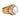 French Mabé pearl diamond 18k yellow gold cocktail ring Jack Weir & Sons