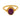 Luna purple tourmaline 22k yellow gold bezel ring Felix