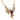 Victorian 1.95 carat amethyst pearl 14k yellow gold necklace Jack Weir & Sons
