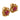 Vintage ruby 14k yellow gold earrings Jack Weir & Sons