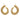 Mctigue 3.2 carat diamond 18k yellow gold curl earrings Jack Weir & Sons