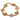 Retro diamond 10k rose gold flower bracelet Jack Weir & Sons