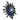 Edwardian diamond sapphire silver and 10k yellow gold star brooch Jack Weir & Sons