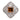Vintage GIA 1.90 carat fancy orange-brown diamond ballerina ring