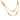 Victorian French 18k yellow gold fancy link necklace