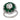 GIA 2.13 carat old mine cut diamond emerald 18k white gold cocktail ring