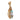 Mid Century French 6.40 carat aquamarine diamond 18k yellow gold pendant Jack Weir & Sons
