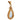 Mid Century French 6.40 carat aquamarine diamond 18k yellow gold pendant Jack Weir & Sons