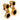 Bvlgari onyx 18k yellow gold double drop earrings Bvlgari