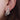 Mid Century 4 carat diamond platinum cluster earrings