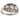 Art Deco diamond 18k white gold 3 stone ring Jack Weir & Sons