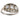 Art Deco diamond 18k white gold 3 stone ring Jack Weir & Sons