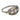 Art Deco diamond 18k white gold 3 stone ring Jack Weir & Sons