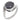 Vintage 5.80 carat black diamond 14k white gold ring Jack Weir & Sons
