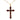 Mid Century 3.45 carat total weight garnet 14k yellow gold cross necklace Jack Weir & Sons