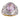 Vintage 4.15 carat morganite 14k white and yellow gold cocktail ring Jack Weir & Sons