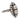 Mid Century diamond platinum navette ring Jack Weir & Sons