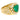 Vintage GIA 2.63 carat heart shape emerald diamond 18k yellow gold cocktail ring Jack Weir & Sons