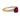 French GIA 1.18 carat no heat ruby diamond 18k yellow gold ring Jack Weir & Sons
