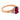 Retro GIA 2.22 carat no heat ruby diamond 18k ring Jack Weir & Sons