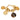 Gucci tiger's eye 18k yellow gold Flora St. Tropez bracelet Gucci