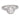 Gabriel & Co. vintage diamond 14k white gold engagement ring Gabriel & Co.