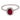 Vintage GIA no heat ruby diamond 14k white gold cluster ring Jack Weir & Sons