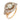 Retro GIA 1.72 carat old mine cut diamond 14k gold cocktail ring Jack Weir & Sons