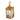 Vintage diamond 18k yellow gold lantern pendant Jack Weir & Sons