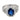 Vintage 1.95 carat sapphire diamond 18k white gold cluster ring Jack Weir & Sons