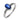 Victorian sapphire platinum bezel ring Jack Weir & Sons